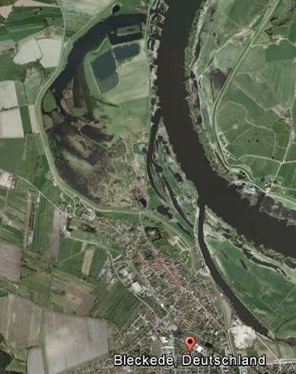 Was sind Seitenstrukturen der Elbe?