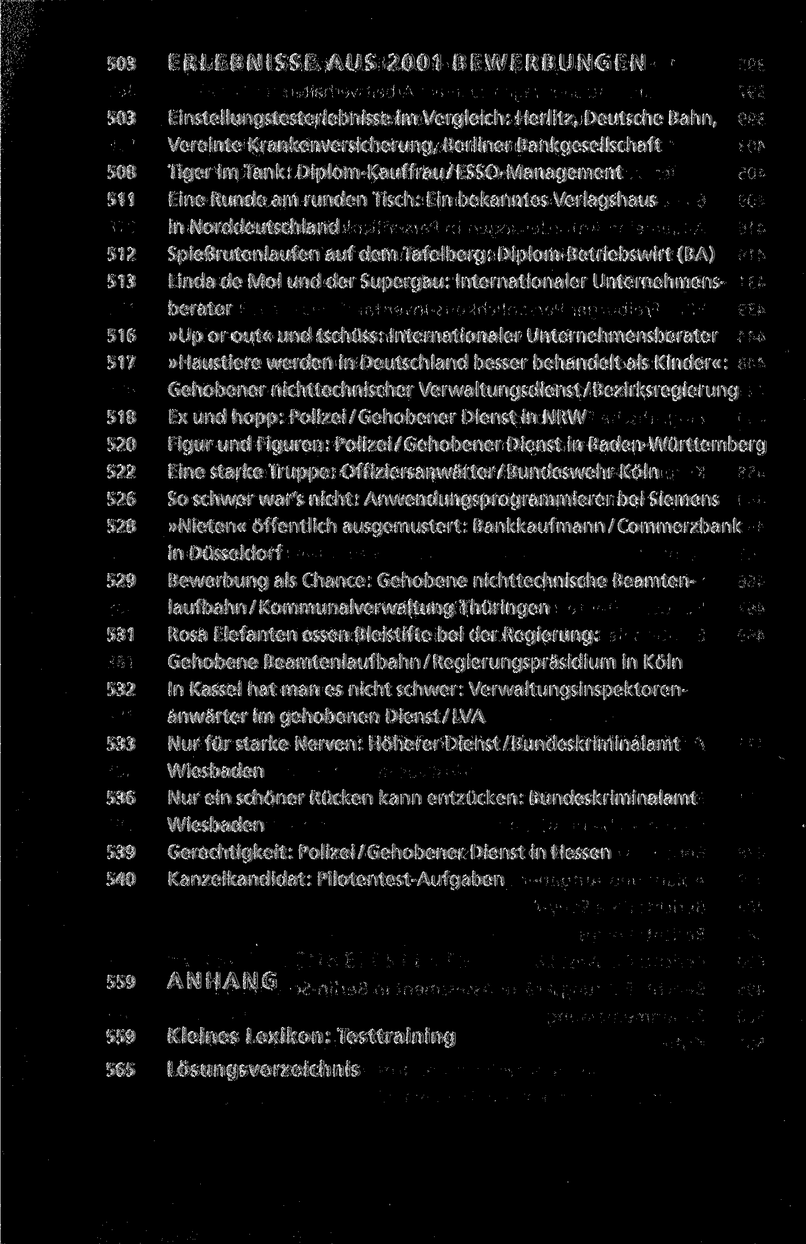 Hesseschrader Testtraining 2000pl Einstellungs Und Eignungstests