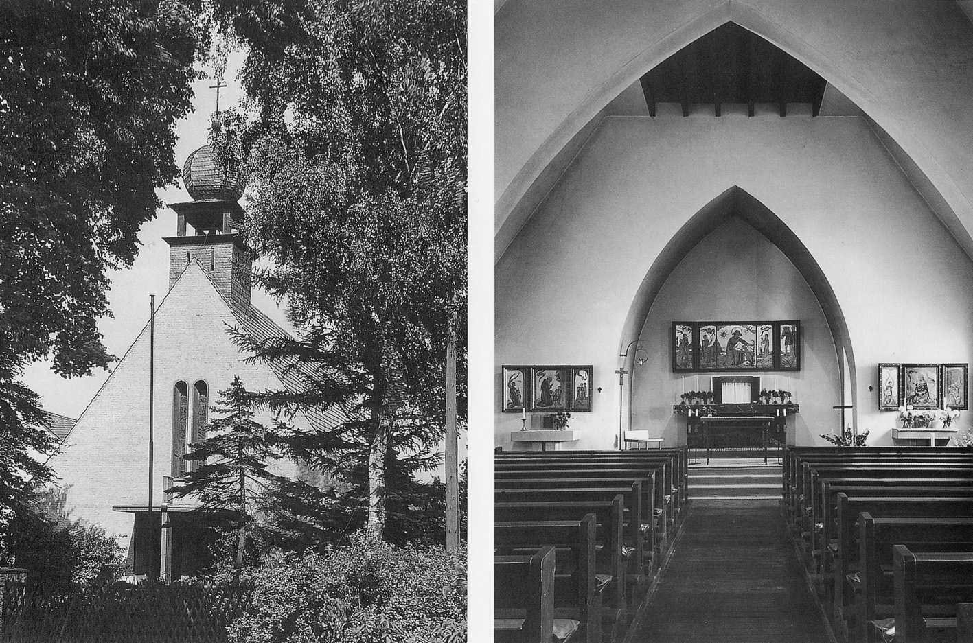 8 Josef Bachem: Kath. Kirche St. Konrad, Falkenberg bei Berlin (1939 40).