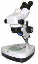 Stereo Mikroskop SM 500 Stereo microscope Stereokopf mit hochwertiger Optik Okular Weitfeld 10x Stativ mit Feineinstellung Stromversorgung 230 V / 50Hz high quality optic eyepiece 10x stand with fine