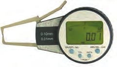 Außen-Schnellmesstaster mit Uhr Dial caliper gauge for outside measurement, with dial indicator zum schnellen Messen von Bohrungen, Nuten usw.