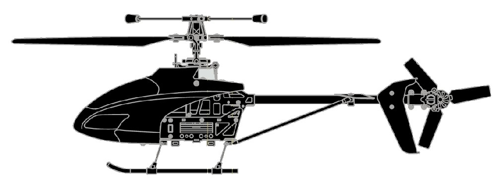 STRATOS Ferngesteuerter Hubschrauber für den Outdoorbetrieb 4
