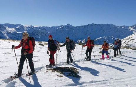 Schneeschuhtour mit Ortlerblick... 36 Zwar hatte ich immer Respekt vor dem Berg, doch das Gefühl der Angst kannte ich vor meinem Unfall nicht).