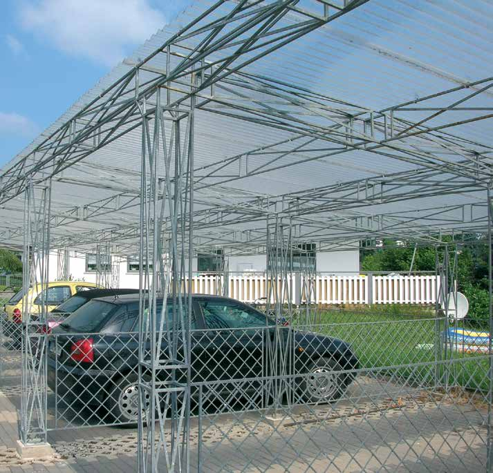 Fricarb - Polycarbonat 1 Anwendungsbereiche & Realisierte Projekte Anwendungen Terassendächer Pergolen Windschutzverglasungen Carports