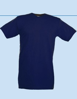 Valuewight T-Shirt T4 (61-036-0) Höhere Maschendichte (rundgestrickt) für bessere Druckqualität und Belcoro Garn Baumwolle/Lycra Rippstrick-Kragen und Nackenband für erhöten Tragekonfort Doppelnaht