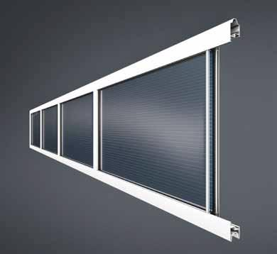 Licht und Sicht Für Lichteinfall und Sicht nach außen können Promotherm Sektionaltore mit doppelwandigen Kunststoffscheiben versehen werden.