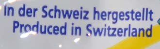 Was ist NICHT «Swissness»?