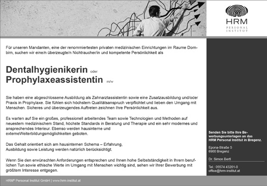 Dornbirner Gemeindeblatt anzeigen 21. Februar 2014 Seite 55 Blick in einen Teilbereich unserer Fertigung Dominik Lercher, GF Werkzeugbau Außenansicht Betriebsgebäude in Klaus.