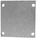 Zubehör für Rahmenelemente Adapterplatten zur Kabeleinführung passend für Rechtecköffnungen Anschlussmöglichkeit unterschiedlicher Rohre mit Außendurchmesser 40 mm bis 125 mm einschließlich