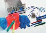 Qualitätssicherung Detektierbare Schreiber, Kabelbinder, Schaber, Taschenrechner etc.