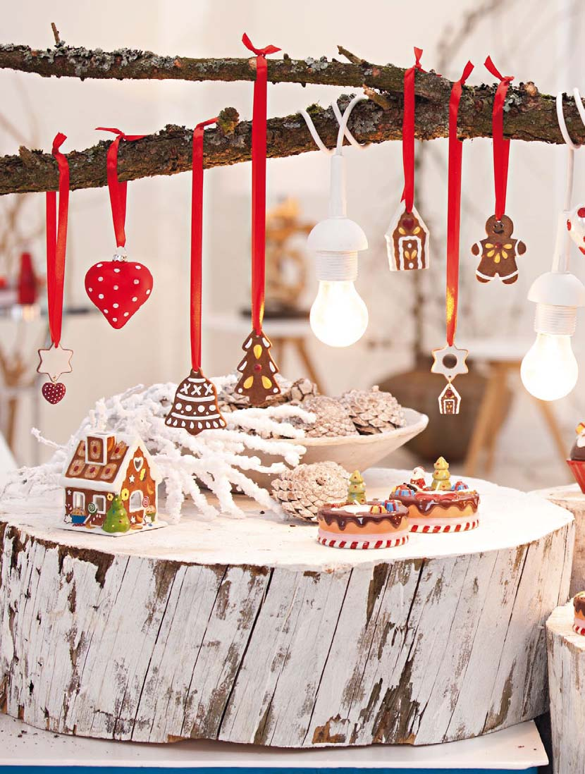 Hutschenreuther Weihnachten Candyland Baumschmuck 3 Baumanhänger ''Zimtsterne'' 
