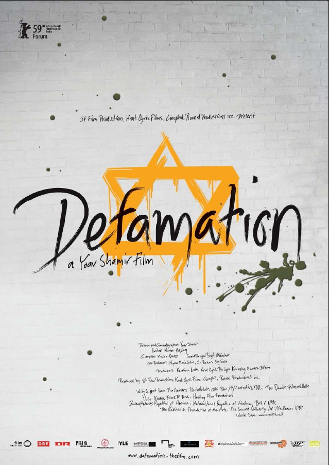 präsentiert DEFAMATION Ein Dokumentarfilm von Yoav Shamir Dänemark / USA / Israel /