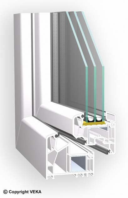 KUNSTSTOFFFENSTER NAchhaltige Energiebilanz Setzen Sie auf bewährte Qualität für Ihr Haus mit den modernen Kunststofffenstern aus VEKA Profilen.