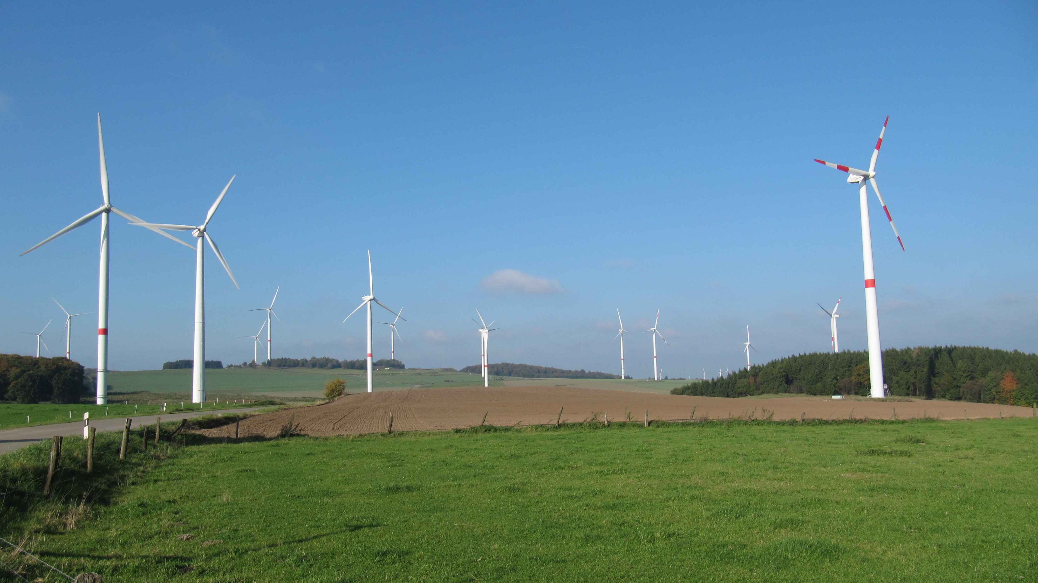 -2orbemerkungen: Im Stadtwald Mengeringhausen bei Bad Arolsen sind 14 Windenergieanlagen geplant.