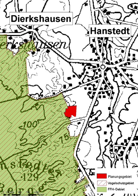 fe als Nahrungshabitate sowie an großflächig störungsarme alte Waldbestände als Bruthabitat gebunden. Derartige Habitate kommen im Planungsgebiet nicht vor.