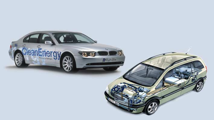Verschiedene Wasserstoff-Antriebskonzepte Gemeinsame Infrastruktur Internal Combustion Engine ICE: + Hohe Leistungsdichte + Kostengünstige Herstellung + Dauerhaltbarkeit erwiesen Beide