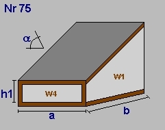 Geometrieausdruck OG1 Rechteck einspringend a = 4,5 b = 1,17 lichte Raumhöhe = 2,5 + obere Decke:,37 => 2,87m BGF -5,27m² BRI -15,1m³ Wand W1 3,36m² AW2 Außenwand Ziegel Wand W2 12,91m² AW1 Außenwand