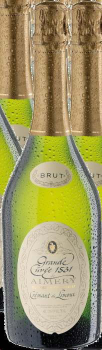 Südfrankreich Grande Cuvée 1531 de Aimery Crémant de Limoux brut Die französische Antwort auf Champagner zart perlend mit den feinen Noten von Zitrus in einem leicht cremigen Genusserlebnis.