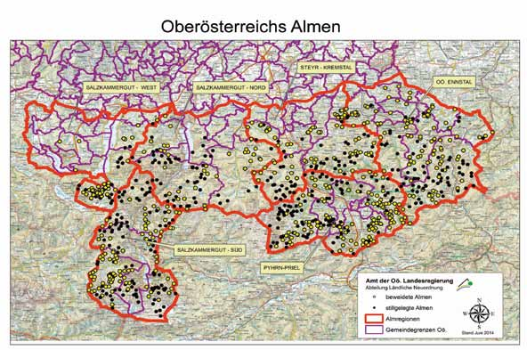 Einkünfte aus Land- und Forstwirtschaft 2010-2013 Bergbauern - Nichtbergbauern Bergbauern Oberösterreich Nichtbergbauern Anzahl der Betriebe 430 202 228 BB/NBB RLF ha 24,48 20,98 28,85-7,87 Wald ha