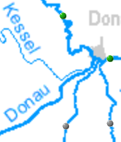 HQ100 = 1350 m³/s http://www.hnd.bayern.de Laufzeit im Mittel 9,0 Std. bis Pegel Donauwörth / Donau; Fließstrecke: 30,20 km HQ = 1030 m³/s Laufzeit im Mittel 7,0 Std.