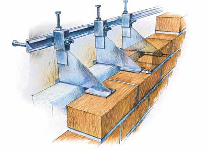 JORDAHL -Systeme für Verblendmauerwerk JORDAHL JORDAHL -Systeme für Verblendmauerwerk, die Technik für die kreative Fassadengestaltung Die Aufgabe Benötigt wird ein sicheres, variables Abfangsystem