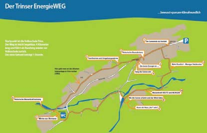 Gemeinde Trins Energie-Weg Als e5 Gemeinde sowie Klima- und Energiemodellregion stellt Trins bereits eine klare Position ihrer Energie- und Klimaschutzpolitik dar.