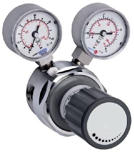 Reinstgas Leitungsdruckminderer Leitungsdruckminderer für Reinstgase, einstufig Maximaler Vordruck: 200 bar oder 300 bar für Gase bis Reinheit 6.