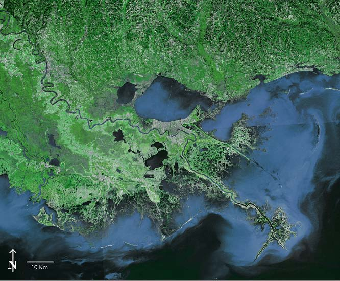 Mississippi Delta Abandoned delta