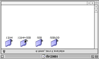 4. Wenn obige Meldung erscheint, können Sie das Gerät sicher von Ihrem PC trennen. Installation unter Macintosh OS Mac OS 8.6 Bitte legen Sie die Treiber-CD in das CD-Laufwerk ein.