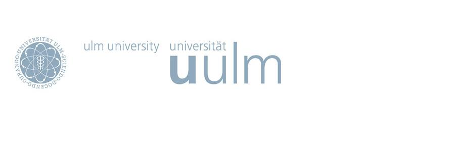Universität Ulm Fakultät für Ingenieurwissenschaften, Informatik und Psychologie Institut für Psychologie und Pädagogik