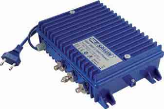 Power SAT-ZF-Verstärker GBV 3809 U für große Verteilnetze oder lange Kabelstrecken.