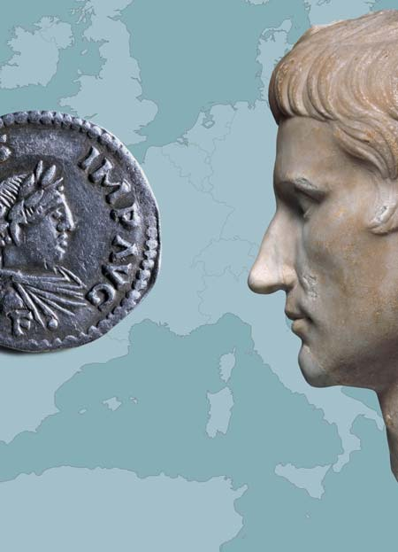 27. MAI BIS 21. SEPTEMBER 2014 VÄTER EUROPAS AUGUSTUS UND KARL DER GROSSE KABINETTAUSSTELLUNG Vor 2000 Jahren starb der römische Kaiser Augustus, vor 1200 Jahren Karl der Große.