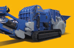 Only mobile hammermill shredder IN THE WORLD! HALL C2, STAND 122 www.zbgroup.