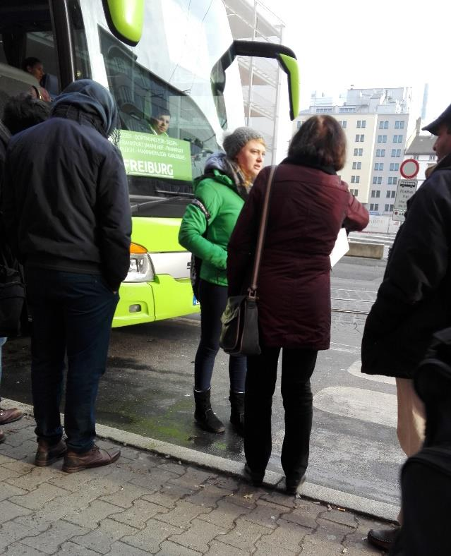 Auch dieses Mal waren die Mitarbeiter in Frankfurt sowie der Busfahrer sehr freundlich und hilfsbereit.