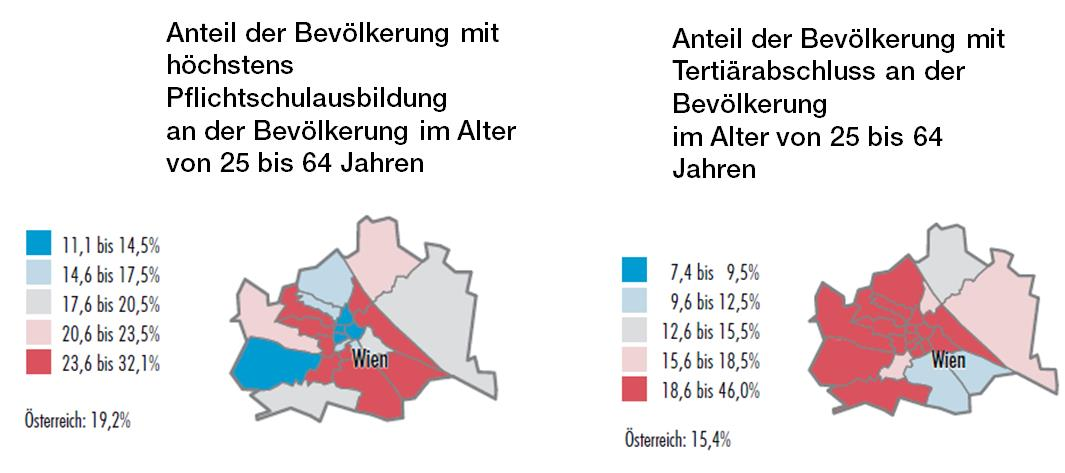 Abb. 5: Verteilung der Schüler/innen nach Klassenanteilen der Schüler/innen mit nichtdeutscher Alltagssprache Österreich 2010/2011. (Bruneforth & Lassnigg 2012, S. 39).
