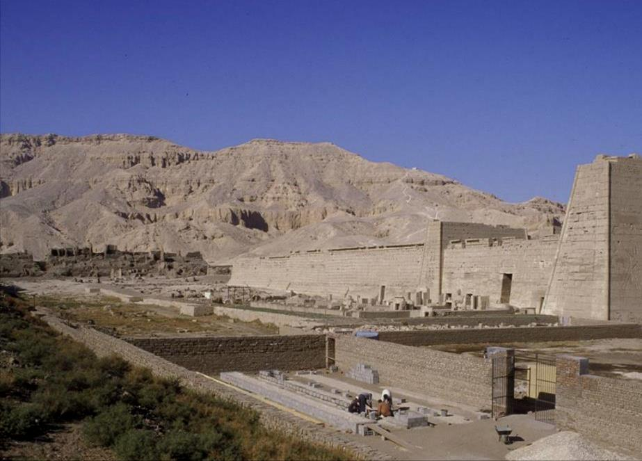 Theben-West, Ramesseum Totentempel von Ramses II. (1290 bis 1224 v.