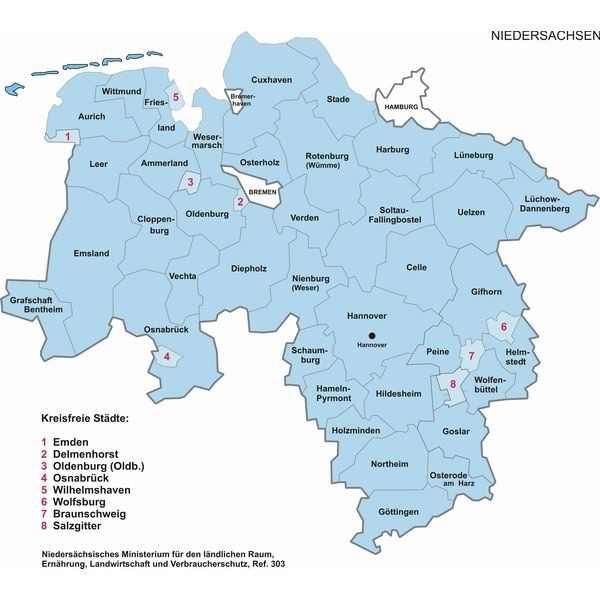 Sprachheilkindergärten in Niedersachsen 1951 BurgwedelCraney 1955 Hildesheim 1964 Osnabrück: IKHaus 1969 Bremerhaven 1980 Cuxhaven 1980 Papenburg 1981 Bad Salzdetfurth 1982 Stade 1982 Göttingen 1982