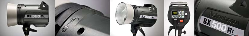 BX 250Ri & 500Ri EL-Skyport // Eye-Cell // Multivoltage EL-SKYPORT, Blitz- Pilotlicht Leistungseinstellungen und Blitzauslösung.