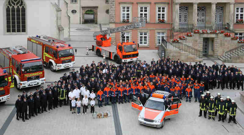 Freiwillige Feuerwehr Detmold Sportlicher Eignungstest für die Einstellung von Brandmeisteranwärterinnen und Brandmeisteranwärtern Eine