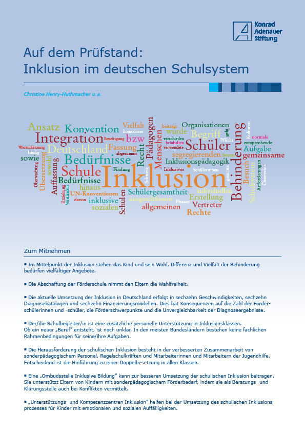 PUBLIKATIONEN: Fegert, Henn & Ziegenhain 2015 Zur gegenwärtigen Situation von Schulbegleitern/innen und ihrer