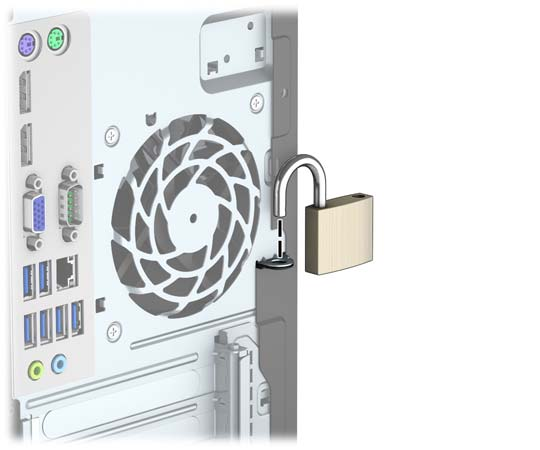 Vorhängeschloss HP Business PC-Sicherheitsschloss V2 1.