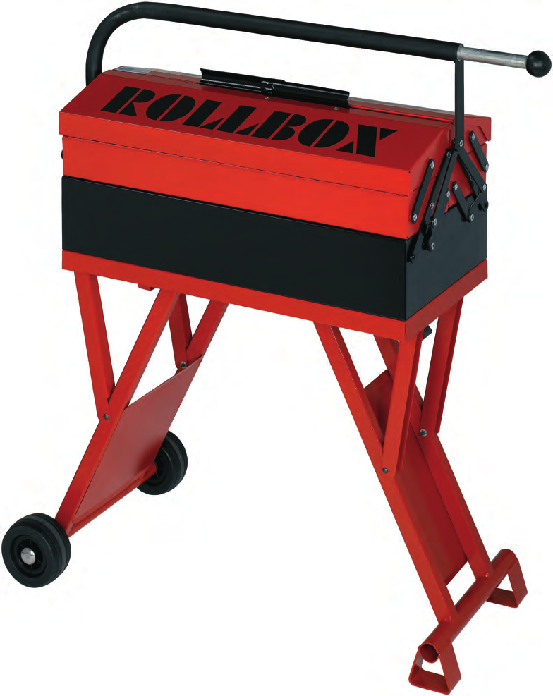 ROLLBOX Perfekt für Baustelle und Betrieb - ergonomisches und schnelles Arbeiten ohne