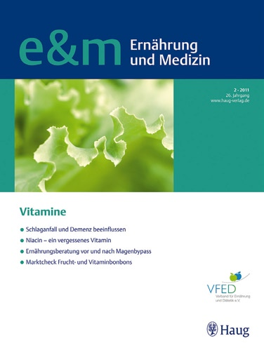 Media Information 2012 Ernährung & Medizin Nährstoffe für Ihr Wissen! Karl F.