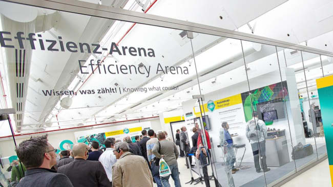 Effizienz-Arena: Wissen, was zählt! In unserer Effizienz-Arena zeigen wird Ihnen anhand von Effizienzbeispielen innovative Produktionslösungen vom Einzelteil bis zum Massenartikel.