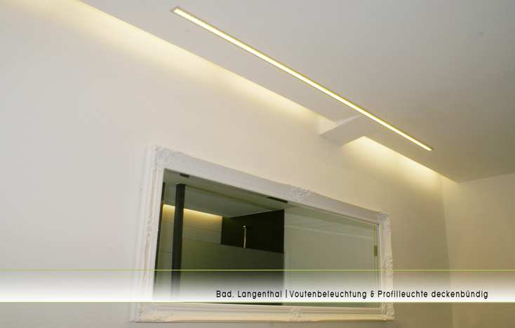 LED-Profilleuchten LED Lichtlösungen konfektioniert und anschlussfertig Die Technik lässt uns auch in der Beleuchtung flexibel, schön und effizient werden - somit