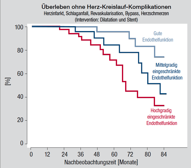 Schlechte Endothelfunktion: mehr