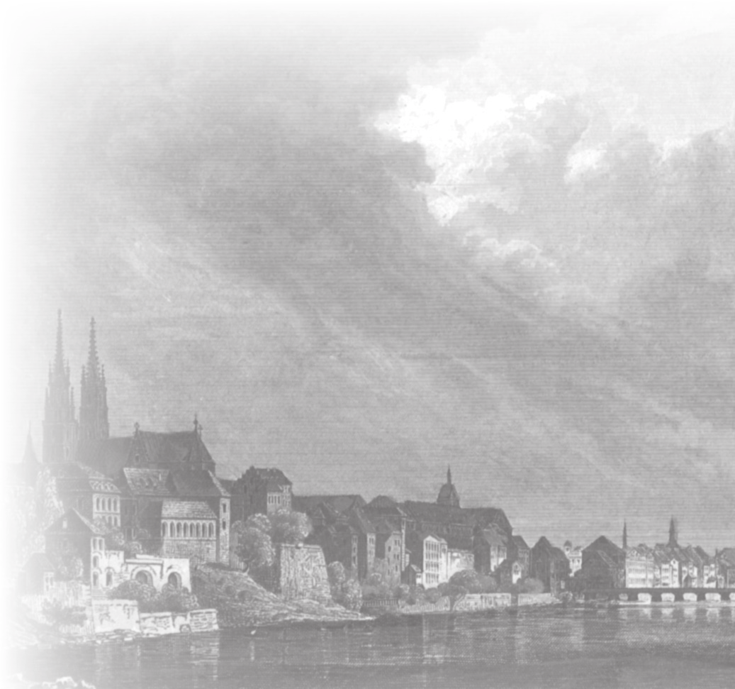 BASEL Basel um 1845 Ausgabe: 1. Juli 1845 Am 1. Juli 1845 wurde das «Basler Dybli» in Umlauf gebracht.