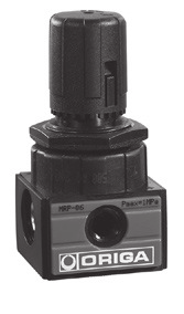 Druckluftaufbereitungsgeräte Druckregelventil Typ: MRP-6, -8 Abmessungen * Verschlussschraube wird unmontiert geliefert ** beidseitiger Manometeranschluss