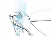 MESSUNG Gewinnen eines Blutstropfens: Alternative Messstellen 1. Waschen Sie Ihre Hände und die Einstichstelle mit Seife und warmem Wasser. Gut abspülen und trocknen. 2.