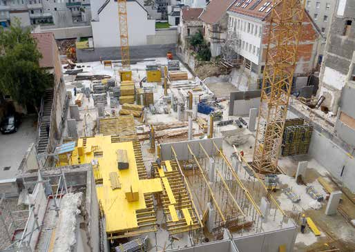 Im Karrée Korneuburg, das von der Immobilientochter der HYPO Niederösterreich im Bereich Hauptplatz/ Wiener Straße umgesetzt wird, entstehen insgesamt 73 Wohnungen, Büround Geschäftsflächen sowie 216